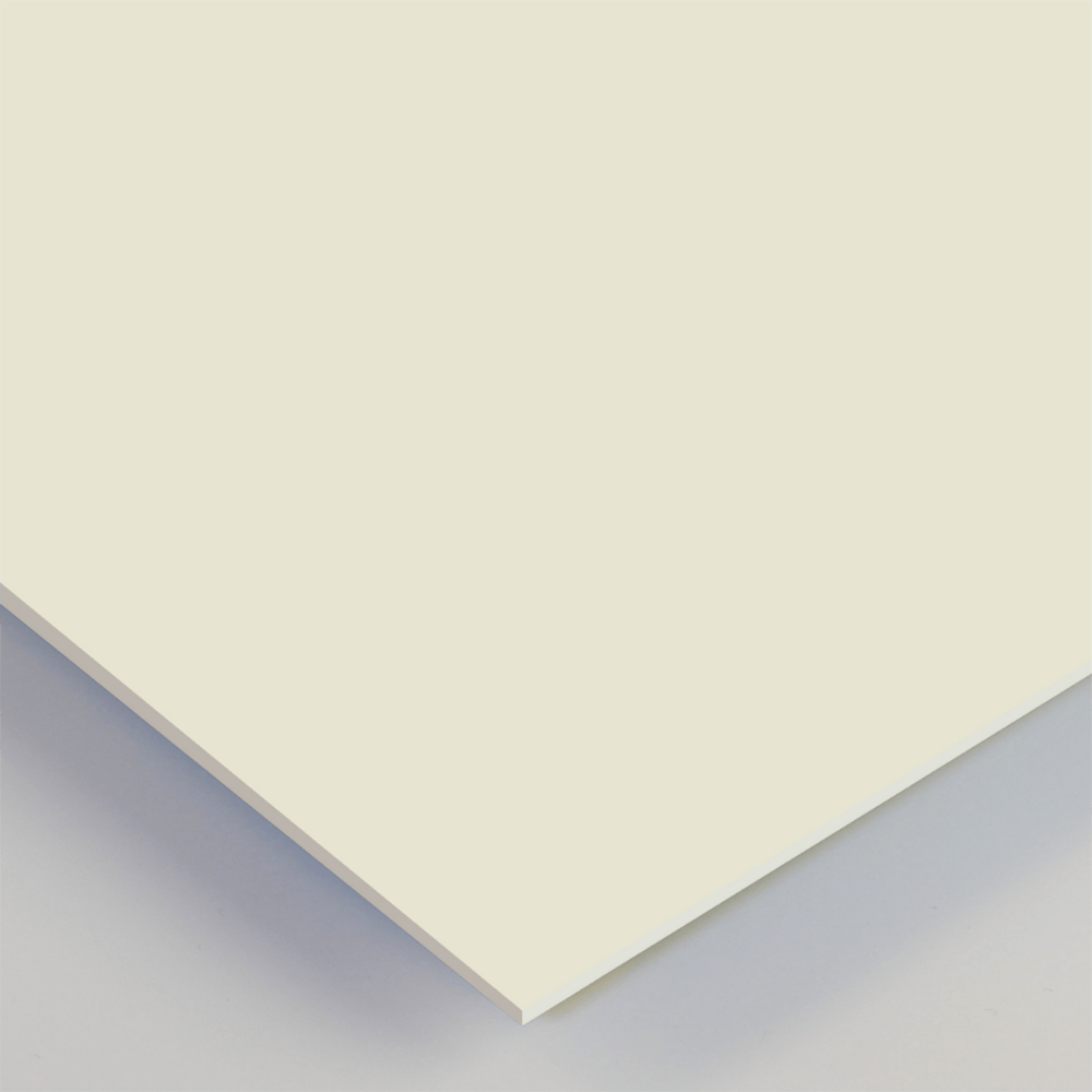 Ivory Satin Hygienic 2.5mm Wall Cladding Sheet 2.50m x 1.22m image